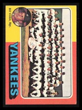New York Yankees - Bill Virdon TC, MGR, CL 1975 Topps #611  New York Yankees