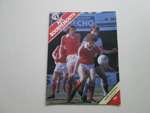 Bournemouth V Crewe Alexandra 1980/81 Div 4 - Picture 1 of 2