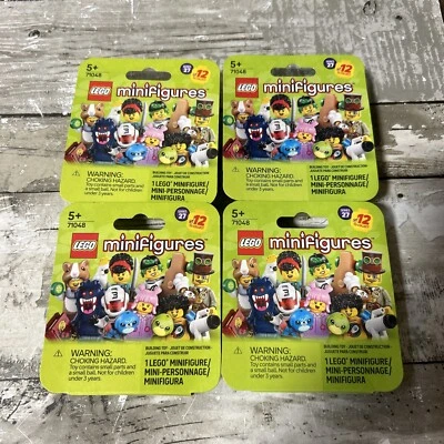 LEGO Wolfpack Beastmaster Minifigure Series 27 - LOT OF 4 - Unopened - Image 1 of 3