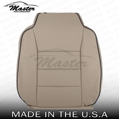 Se adapta a Land Rover Discovery 1999-2002 techo del conductor Bahama cubierta de asiento de cuero, perfecto Foto 1 de 4