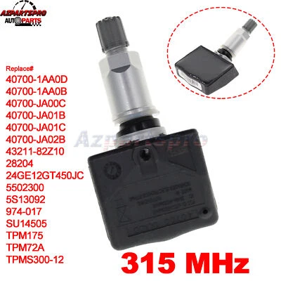 Sensor de presión de neumáticos TPMS 407001AA0D para Infiniti 2007-2008 FX35 FX45 / 2007 G35 Foto 1 de 4