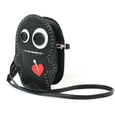 Voodoo Doll Crossbody Bag - Black Foto 1 de 2