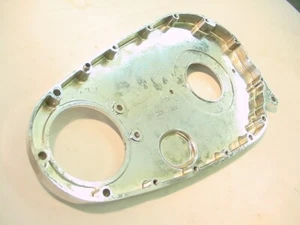 BSA A10 A7 PRE UNIT INNER PRIMARY COVER PART # 42-7503 CAST IN IT, GOOD THREADS - Picture 1 of 5