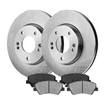 Front Ceramic Brake Pad & Rotor Kit for 2017-2020 Hyundai Elantra 1.4L 2.0L  - Image 1 of 4