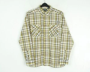 G-STAR RAW Men's Checked Shirt XL Casual Poly Cotton Long Sleeved Button Up Top - Picture 1 of 7