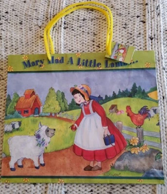 BOLSAS REGALO RENACENTISTA MARNIE BISHOP ELMER 2001 (MARÍA TENÍA UN CORDERITO)  Foto 1 de 4