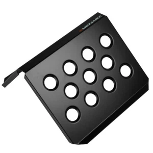 Motamec H-Duty Co Driver Alloy Footrest BLACK Codriver Navigator Foot Rest - Picture 1 of 2