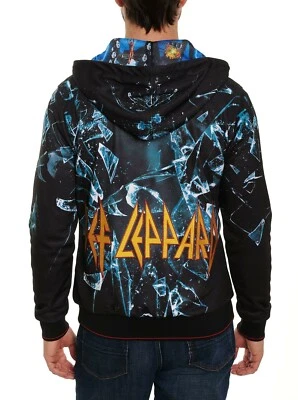 Venta al por menor $598.00 Robert Graham Def Leppard Invincible Terry Tejido Nuevo con etiquetas Talla Mediana Foto 1 de 4