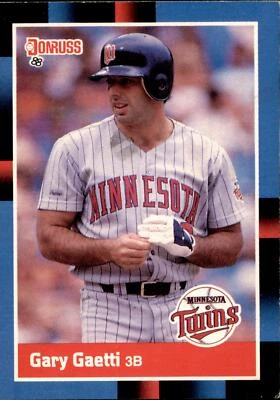 Gary Gaetti #194b 1988 Donruss - Image 1 of 2