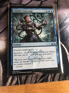 Sinister Sabotage x4 Mint MtG Uncommon - Picture 1 of 1