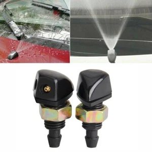 2*Car Windscreen Washer Wiper Nozzle Spray Jet FOR Ford ToyotaCamry Land Cruiser - Picture 1 of 14