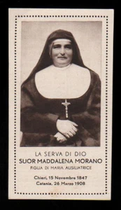 santino-holy card B. MADDALENA MORANO - Imagen 1 de 1