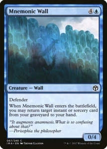 Magic MTG Tradingcard Iconic Masters 2017 Mnemonic Wall 67/249 - Imagen 1 de 1