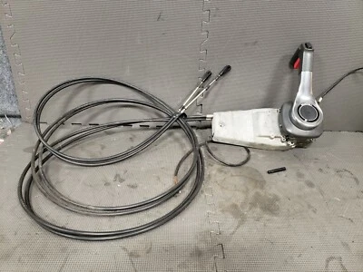 OEM Suzuki Marine Outboard Side Mount Control Binnacle, With 14 FT Cables - Image 1 of 4