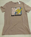 NWT Old Navy M TV Music Television t-shirt L 10 - 12 short sleeve