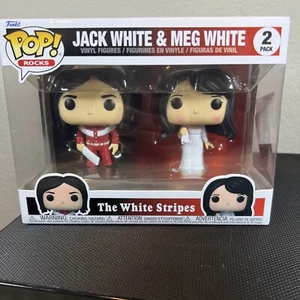 Funko Pop! Pack de 2 Rocks Jack White y Meg The White Stripes - Imagen 1 de 10