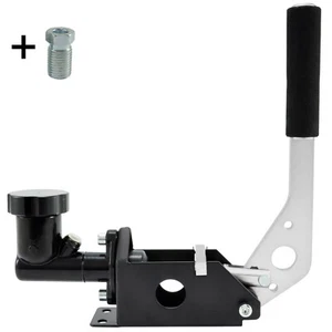 Hydraulische Handbremse Silber Alu Fly Off Handbrake horizontal vertikal Rallye - Afbeelding 1 van 3