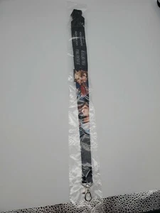 Final Fantasy 7 Remake New Square Enix Lanyard Black Cloud Tifa Barret Aerith - Picture 1 of 12
