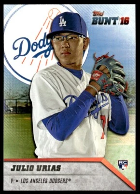 2016 TOPPS BUNT ROOKIE JULIO URIAS R3 - Image 1 of 2