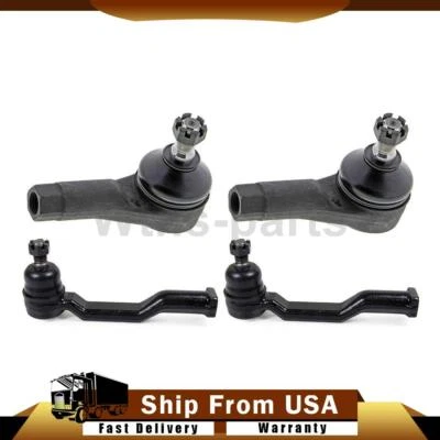 Extremos de barra de amarre exterior interior delantero 4 piezas para Ford Courier 1981-1982 2,3 L Foto 1 de 4