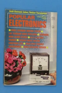 Popular Electronics Magazine October 1969 Build Electronic Indoor/Outdoor Therm - Bild 1 von 2