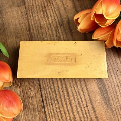 AMT Sharpening Stone in Wood Storage Box Dual Sided Stone Two Coarse Stone - Image 1 of 4