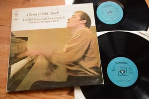GLENN GOULD Bach The Well Tempered Clavier Book II 2 LP CBS 78277 - Picture 1 of 6