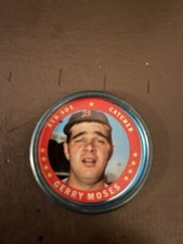 1971 Topps Baseball Coin Pin Gerry Moses #6 Boston Red Sox FREE SHIPPING
