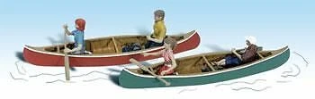 Woodland Scenics A1918 Canoers Figures HO Scale 1 87