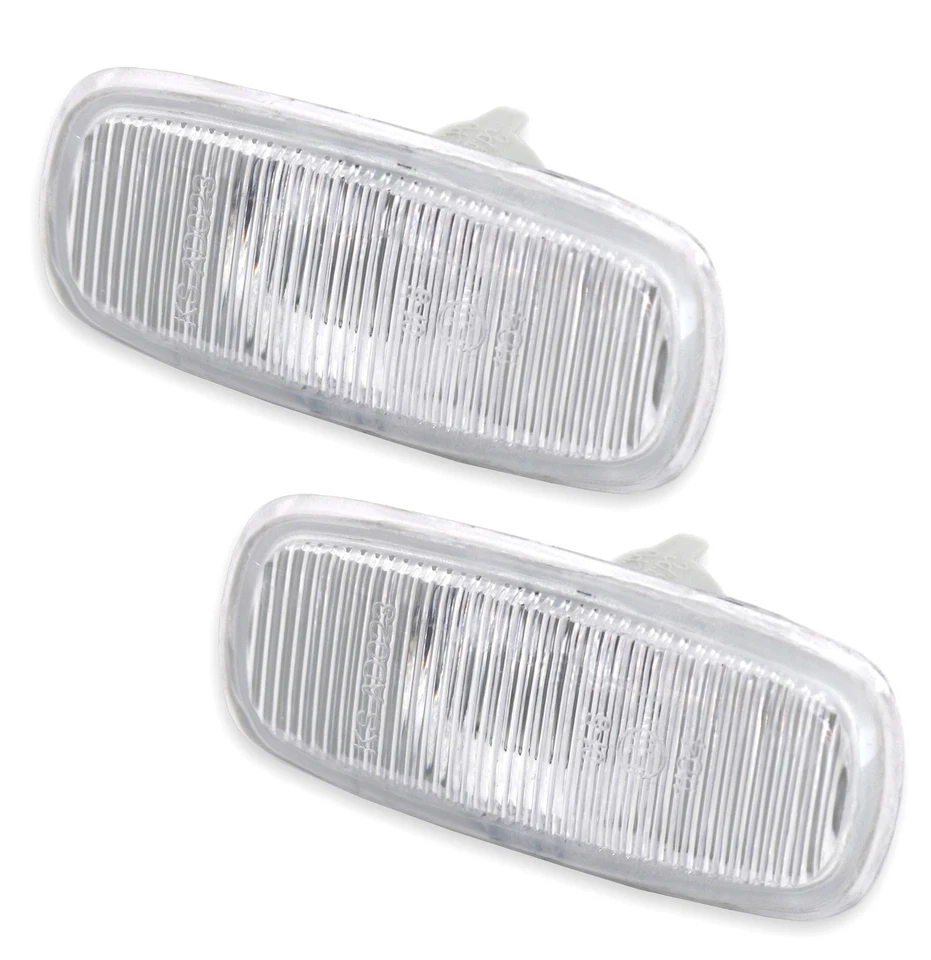 Seitenblinker Set in Weiß für Audi A2 A3 A4 A6 A8 TT Blinker Paar - Bild 1 von 2