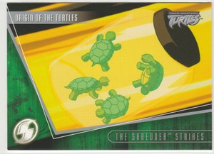2003 Fleer Teenage Mutant Ninja Turtles Shredder Strikes 19 Origin TMNT 0045