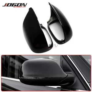 Side Wing Rearview Mirror Cover Caps For Audi Q5 SQ5 8R 2009-2017 Q7 4L 2010-15 - Picture 1 of 9