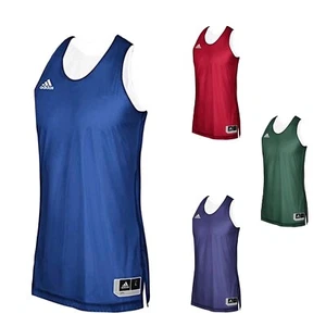 Adidas Mens Reversible Tank Explosive Basketball Jersey Team Colors - Picture 1 of 5