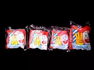 McDonald's Fisher Price Under 3 1998 Fun With Food Happy Meal Complete Set of 4 - Picture 1 of 2