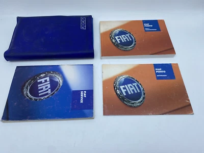 Folleto Uso y Mantenimiento FIAT Punto Italiano Original - Imagen 1 de 2
