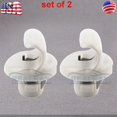 Gray Sun Visor Clips Sunvisor For Nissan 350Z Frontier X-trail Tiida Pathfinder - Изображение 1 из 4