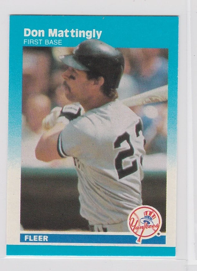 1987 Fleer Classic Miniatures Mini (CHOOSE YOUR CARD - Mattingly, Canseco +more) - Image 1 of 1