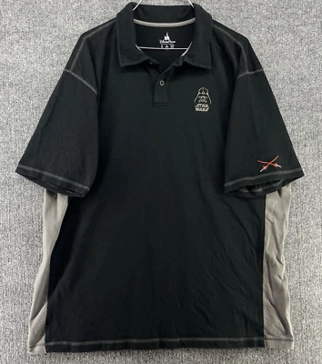 Camisa Polo Para Hombre Parques Disney Star Wars XL Darth Vader Luz Roja Sable Fandom Foto 1 de 4