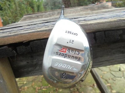 Founders Club Golf The Judge 3-21 Hybrid Utility Power Cleek Right Hand Graphite - Image 1 of 4