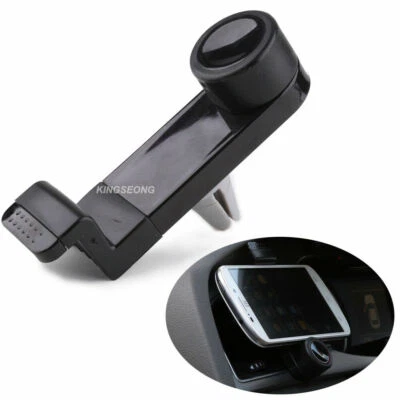 Universal Adjustable Mobile Phone Holder Car Air Vent Mount Cradle Stand GPS NAV - Image 1 of 4
