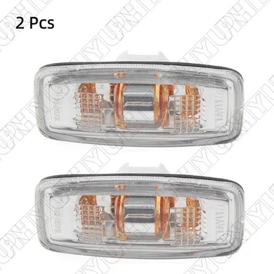 2× Side Marker Light Lens Turn Signal Lamp Cover For Infiniti M35 M45 2006-2007 - Image 1 of 4