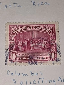  Estampilla vintage de Columbia 10c usada - #F762 - Imagen 1 de 1