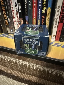 Yankee Candle Box of 12 Island Waterfall Scented Tea Light Candles NEW - Picture 1 of 5