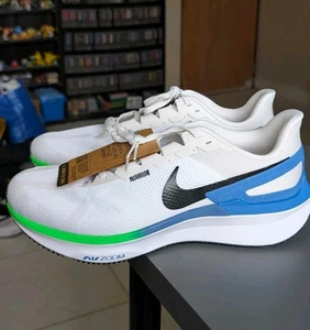 Nike Air Zoom Structure 25 taglia 11,5 larghe bianche NUOVISSIME - Foto 1 di 7