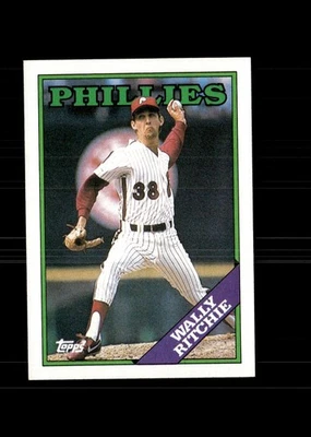 1988 Topps Wally Ritchie #494 - Image 1 of 2