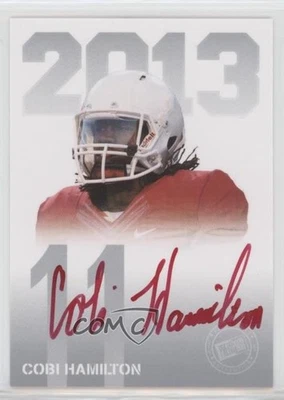 2013 Press Pass Signings Red Ink Cobi Hamilton #PPS-CH Rookie Auto RC - Image 1 of 2