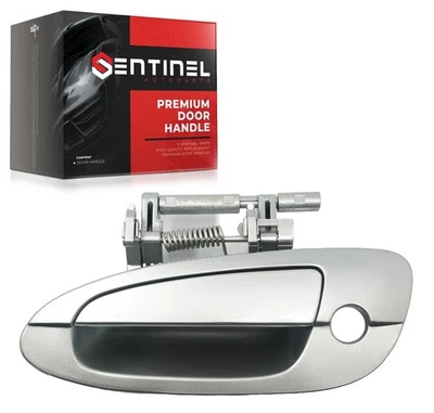 Manija de puerta exterior izquierda del conductor delantero para Nissan Altima KY1 2002-2006 plateada Foto 1 de 4
