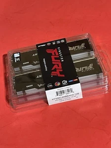 🔥🔥🔥Kingston FURY Beast RGB 128GB 4x32GB XMP 3.0 DDR5 RAM 5600MT/s GAME N PLAY - Picture 1 of 3