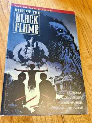 Rise Of The Black Flame Rare tpb Dark Horse Mignola From The Pages Of Hellboy - Image 1 of 4