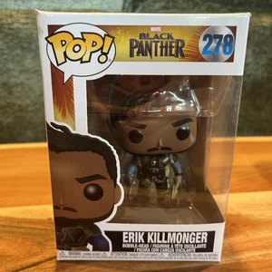 Funko Pop! Marvel Black Panther Erik Killmonger Masked Figur #278 - Bild 1 von 4